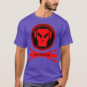 CAMISETA METALHEADZ METÁLICA VERMELHA 