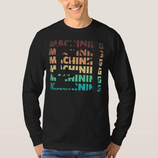 Camiseta Metalworker Machinista (Frente)