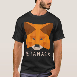 Camiseta MetaMask Fox, Carteira Cryptocurrency para Etheu,