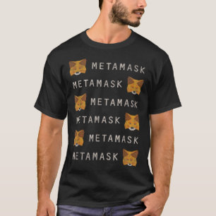 Camiseta MetaMask Fox - Carteira De Criptografia DeFi para