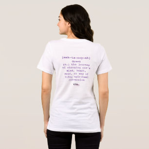Camiseta Metanoia Bella+Canvas - Camiseta-T