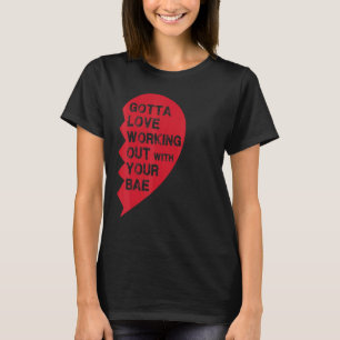 Camiseta Metas De Casal De Gym A Funcionar Com A Sua Corres