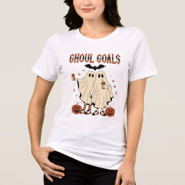 Camiseta Metas de Gôlo Amigos Fantasmas Fofos