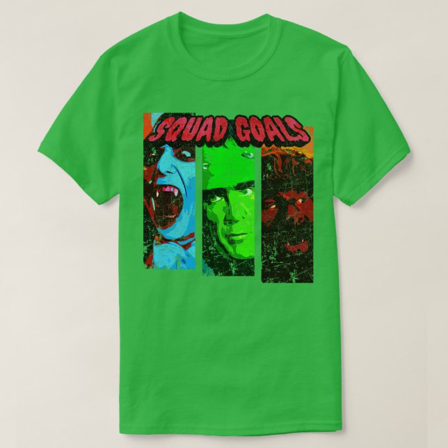 Camiseta Metas do Esquadrão Monster (Frente do Design)