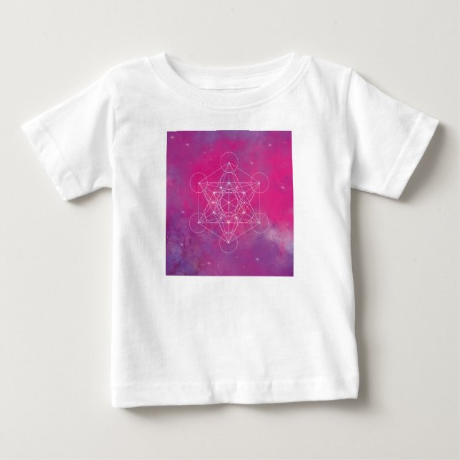 Camiseta Metatron, chakra,zen,geométrico sagrado, anjo (Frente)