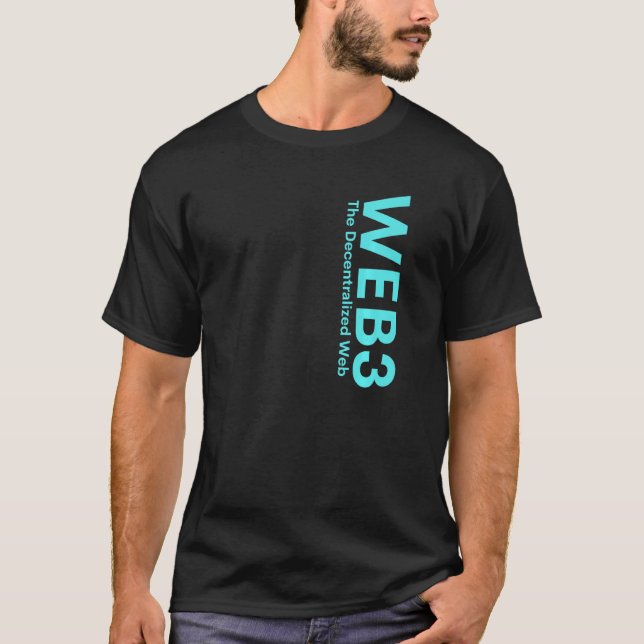 Camiseta Metave NFT DeFi de cadeia de bloqueio WEB3 Crypto  (Frente)