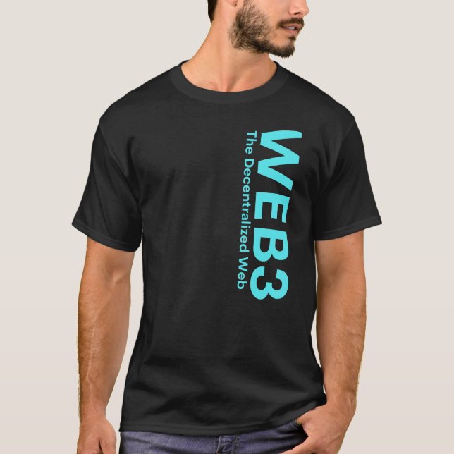 Camiseta Metave NFT DeFi de cadeia de bloqueio WEB3 Crypto  (Frente)