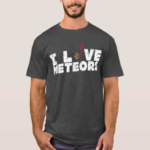 Camiseta Meteor Storms Lover And Night Sky Meteor Watch Day
