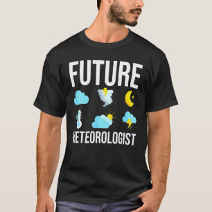 Camiseta Meteorologi Futuro da Meteorologia de Previsão do