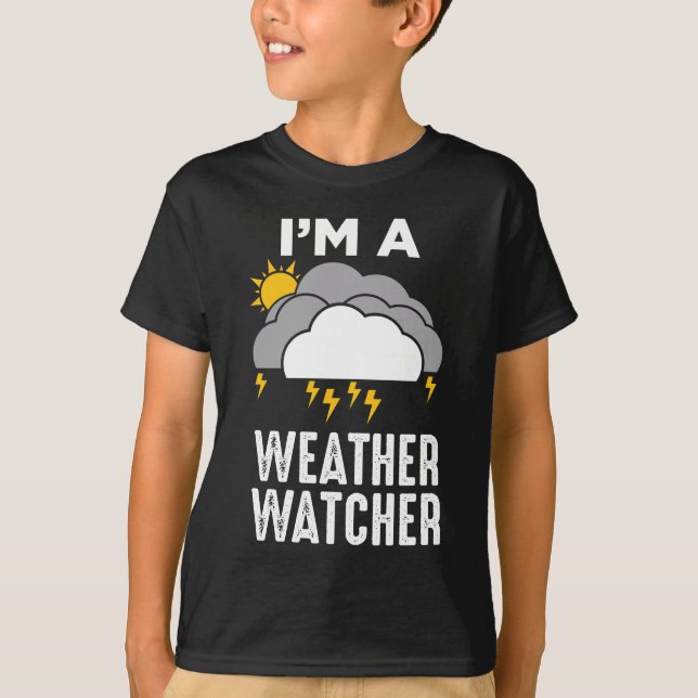 Camiseta Meteorologia Meteorologista do meteorologista (Frente)