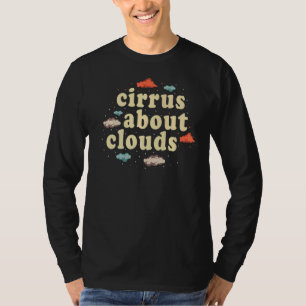 Camiseta Meteorologia Weatherman Previsão Cirrus Sobre Cl