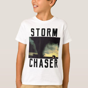 Camiseta Meteorologista de Imagens Meteorológicas de Tornad