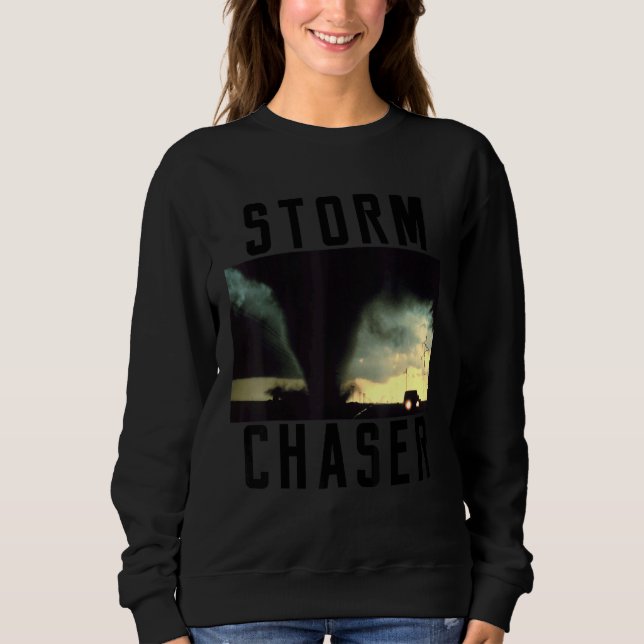 Camiseta Meteorologista de Imagens Meteorológicas de Tornad (Frente)