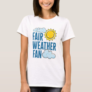 Camiseta Meteorologista do Ventilador do Clima Justo