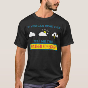 Camiseta Meteorologista Me Diz A Tempestade C Da Previsão 