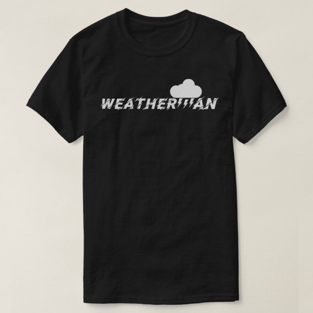 Camiseta Meteorologista Preguiçoso Halloween Fu (Frente do Design)