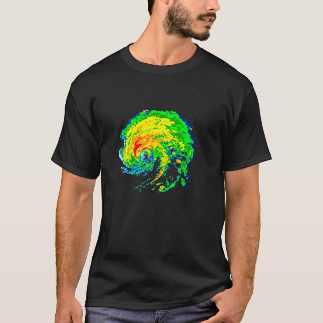 Camiseta Meteorologista Tempestade Perseguindo Radar Climát (Frente)
