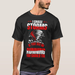 Camiseta Meteorologista tornado trovejador meteorologista