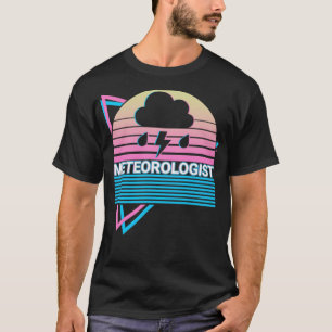 Camiseta Meteorologista Weatherman Meteorology Retro Gift