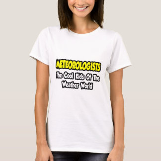Camiseta Meteorologistas... Crianças Legal do Mundo do Temp