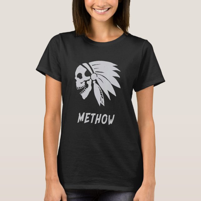 Camiseta Methow Native American Indian Born Freedom Evil Sk (Frente)