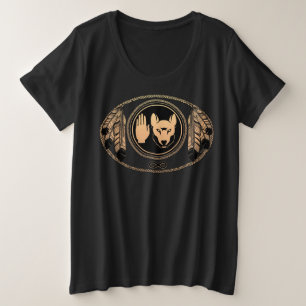 Camiseta Metis First Nation Shirt Mais Tamanho Do Lobo Trib