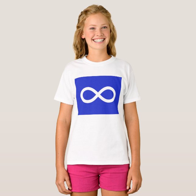 Camiseta Metis Flag, Métis flag (Frente Completa)
