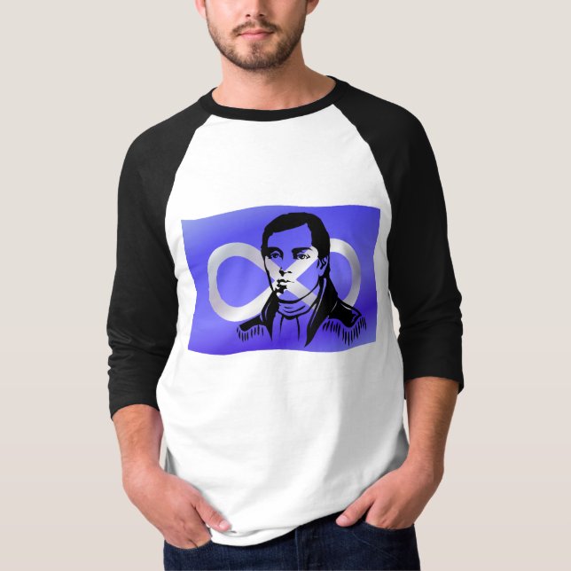 Camiseta Metis Nation Jerseys Cuthbert Grant Metis (Frente)
