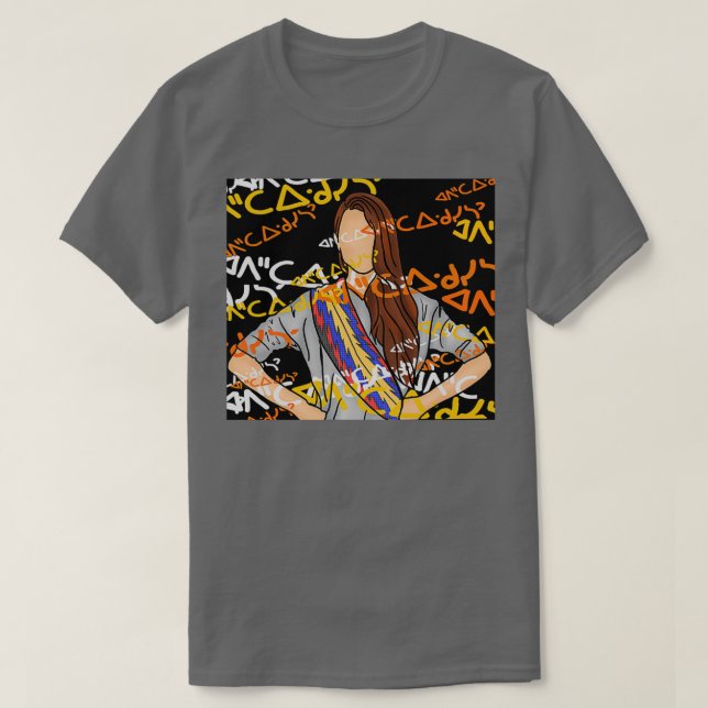 Camiseta Metis pihtawikosis (Frente do Design)