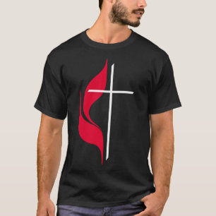 Camiseta Metodista Bandeira Cristã Metodista Protestante Te