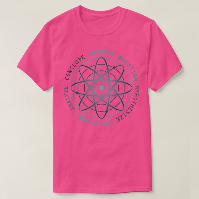 Camiseta Método científico (Frente do Design)