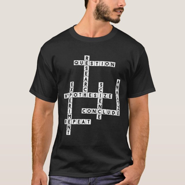 Camiseta Método Científico Acrosado Pesquisa em Ciência (Frente)