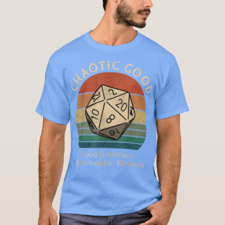 Camiseta Métodos Questionáveis de Boas Intenções Chaóticas