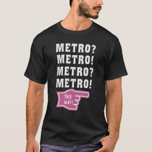 Camiseta metrô desta forma meme do cara viral do metrô 1