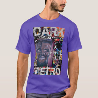 CAMISETA METRÔ ESCURO UM LADRÃO DE JOIAS