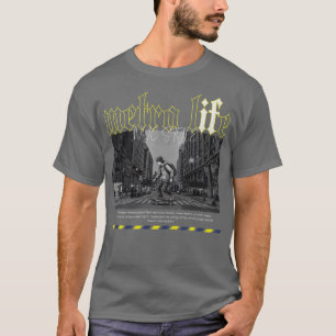 Camiseta Metro Life Estilo NYC – Streetwear Urbano de Nova
