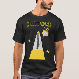 CAMISETA METROGNOME - GNOME COM ABELHAS - METRÔ MUSICAL DIV