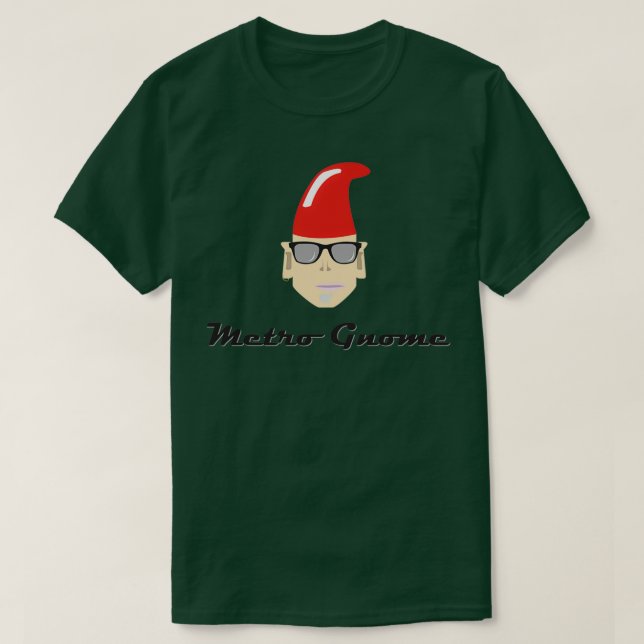 Camiseta MetroGnomo (Frente do Design)