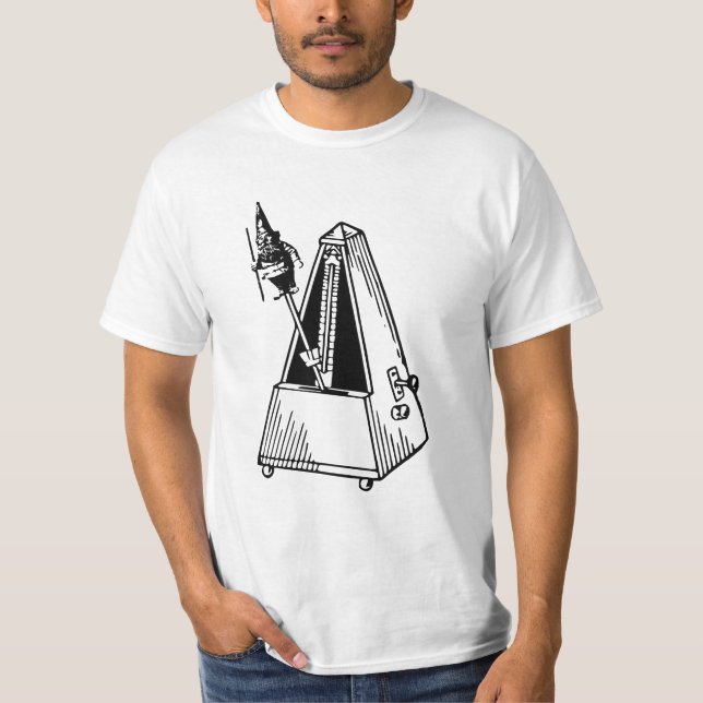 Camiseta Metrônomo do Musical de Metrognome (Frente)