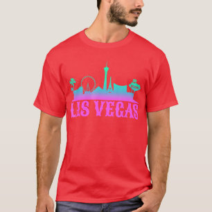 Camiseta Metrópole de Cidade de Skyline em Las Vegas