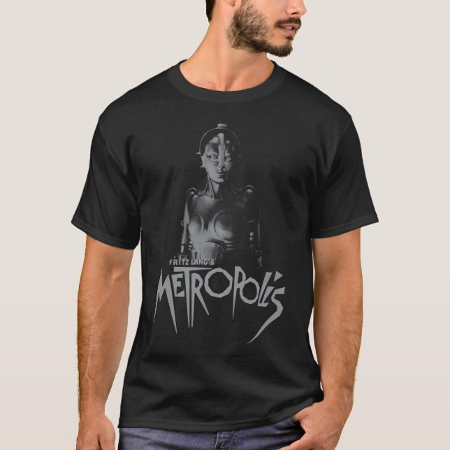 Camiseta Metropolis 1927 Fritz Lang Classic Sci-Fi (Frente)