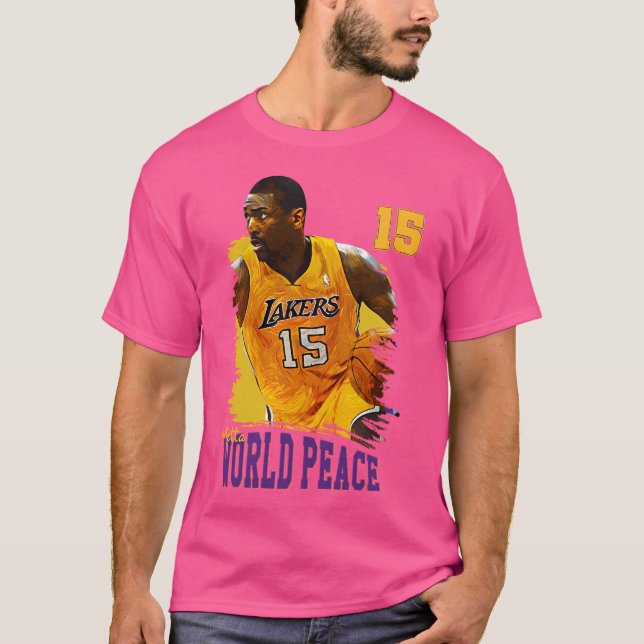 Camiseta Metta World Peace 15 (Frente)