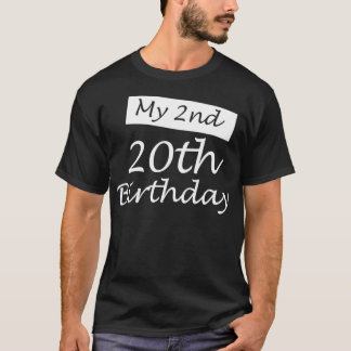 Camiseta Meu 20 de aniversário Humor de 40 anos 1981 40º