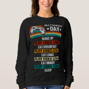 Camiseta Meu Acordar perfeito para o dia inteiro reproduzir