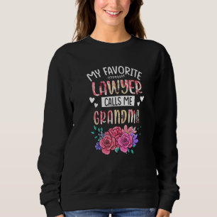 Camiseta Meu Advogado Favorito Me Chame de Avó Feliz Mãe