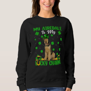 Camiseta Meu Airedale É Minha Sorte Charmes Airedale Cachor