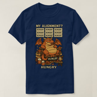 Camiseta Meu Alinhamento? Teto do Dragão Fome