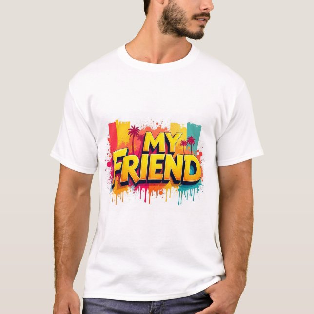 Camiseta Meu Amigo  (Frente)
