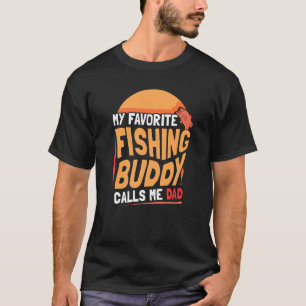 Camiseta Meu Amigo De Pesca Favorito Me Chama Amigos Pais F
