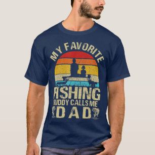 Camiseta Meu Amigo De Pesca Favorito Me Chama De Pai